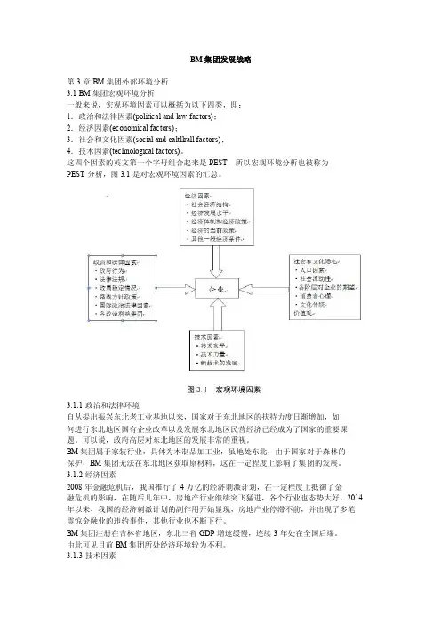 BM集团发展战略