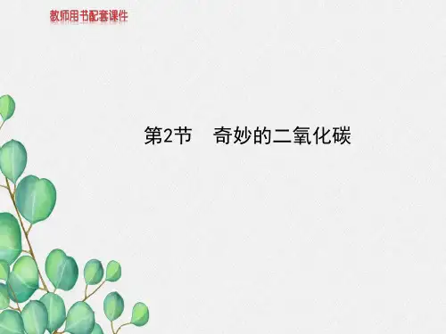 《奇妙的二氧化碳》PPT课件 (公开课专用)2022年沪教版 (3)