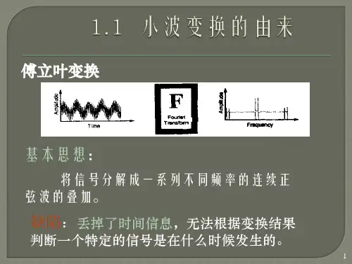 小波变换与小波滤波解析