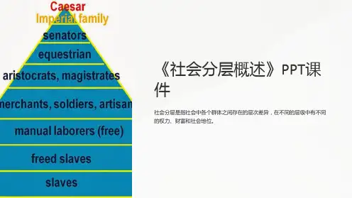 《社会分层概述》课件