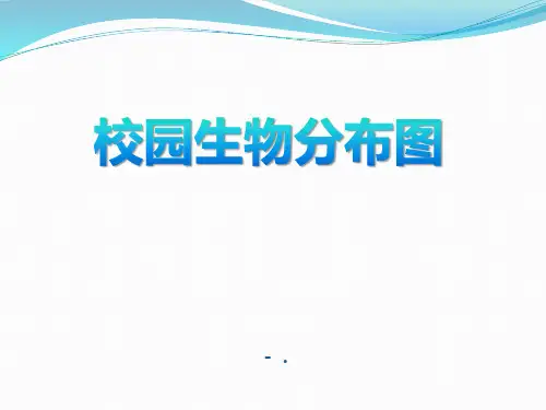 《校园生物分布图》生物的多样性PPT课件