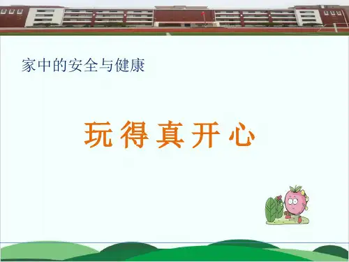 部编版《玩得真开心》PPT课件详解1