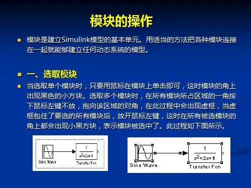 第二讲Simulink建模与仿真PPT课件