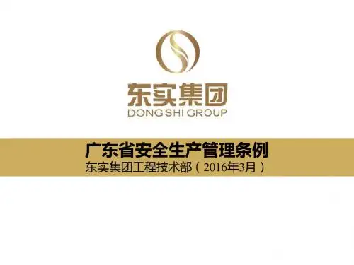 广东省安全生产管理条例