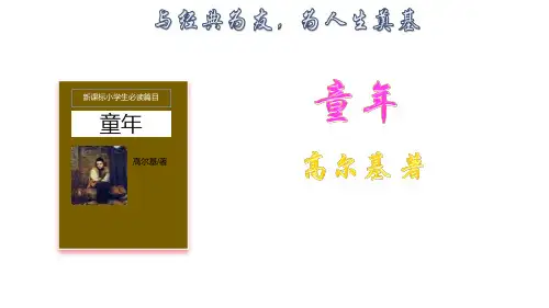 人教部编六年级语文上册名著导读 《童年》名著导读