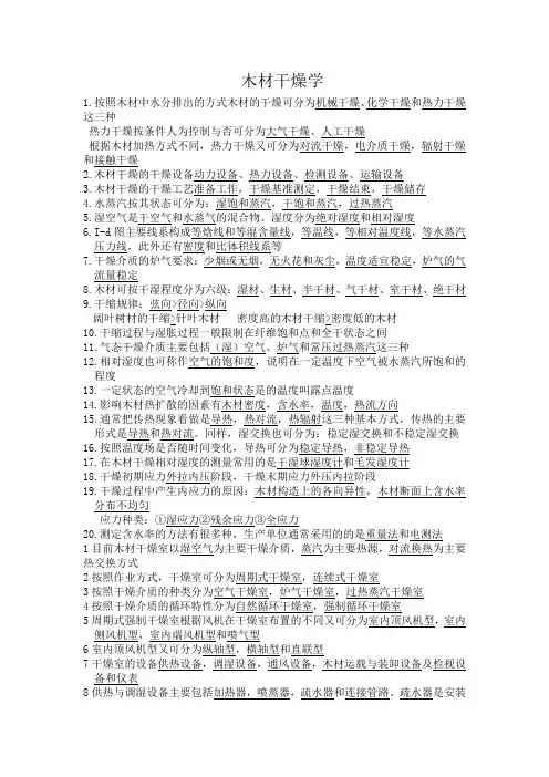 木材干燥学.