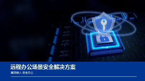 远程办公场解决方案