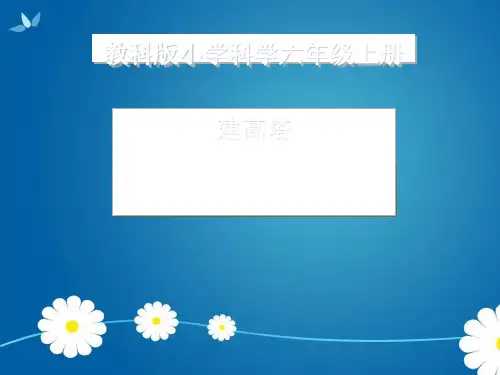 《建高塔》形状与结构PPT课件(上课用)