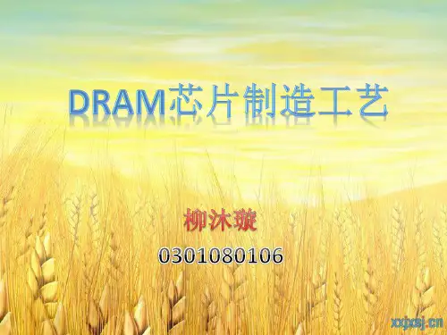 DRAM制造工艺