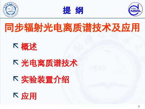 同步辐射光电离质谱技术(刘付轶)