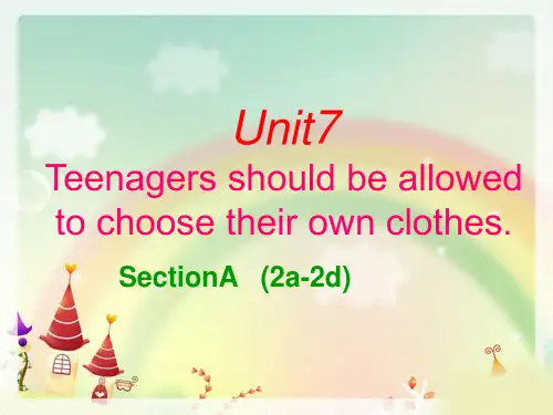 Unit7Section+A+2a—2d课件2022-2023学年人教版九年级英语全册