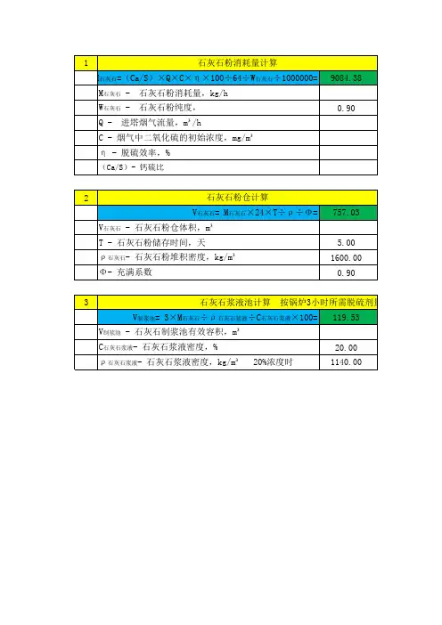 计算公式