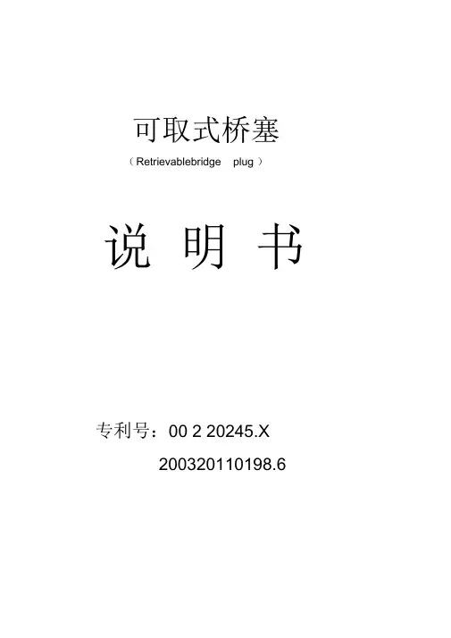 桥塞