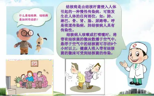 学校结核病防治宣传ppt课件