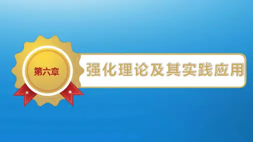 第六章  强化理论及其实践应用  《现代激励理论与应用》PPT课件