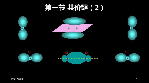分子结构与性质经典课件人教版PPT