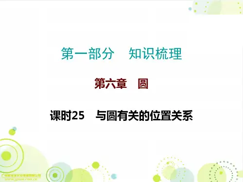课时25与圆有关的位置关系市公开课一等奖课件名师大赛获奖课件
