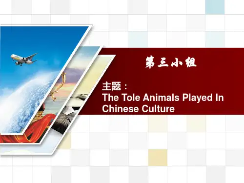 12生肖简介(英语)PPT学习课件