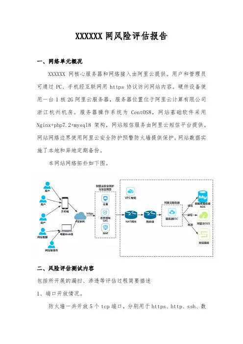 ICP定级文档2-风险评估报告