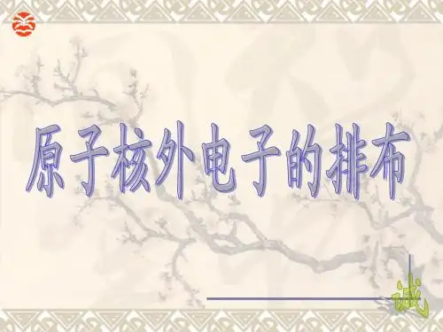 核外电子排布