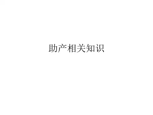 助产相关知识集锦 PPT课件
