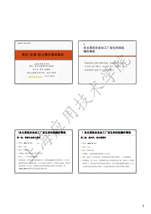 金属粉尘爆炸案例 (2)