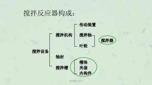 反应器放大设计课件