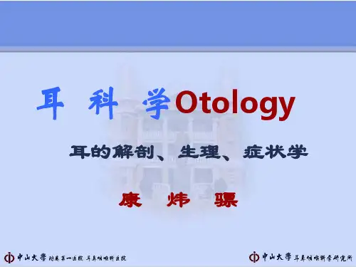 耳科医学课件：耳的解剖学