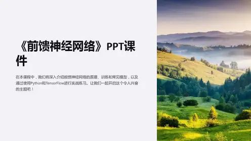 《前馈神经网络》课件