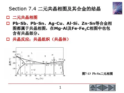 材料科学基础-第7章2合金相图