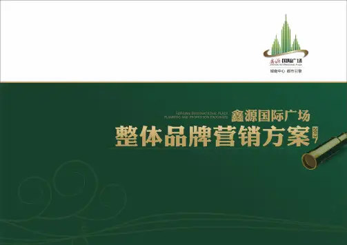 房地产整体品牌营销宣传策划方案_精品