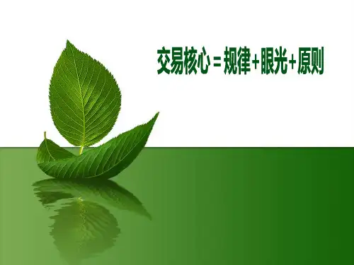 股市投资理念及策略.ppt