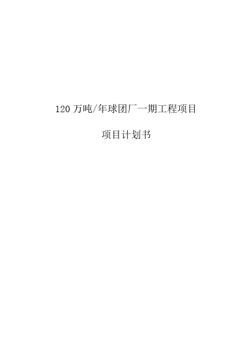 万吨球团建设项目