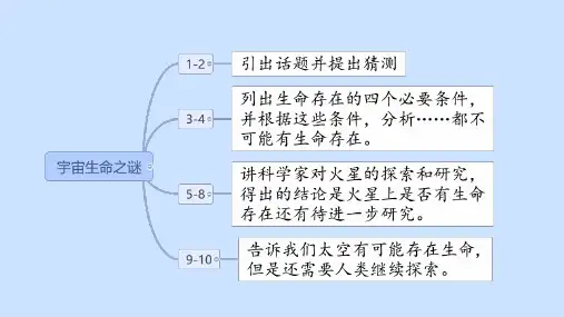 11宇宙生命之谜 课件(共21张PPT)