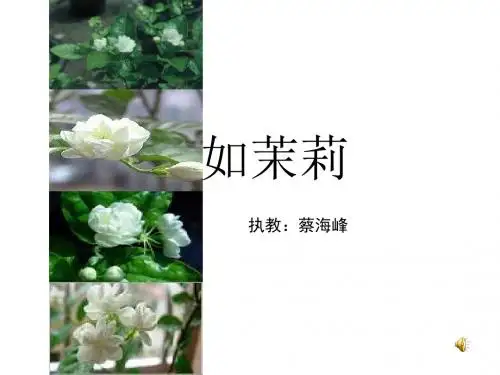 五年级语文爱如茉莉(2019年9月)