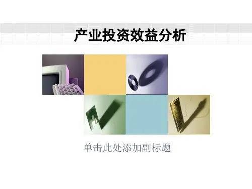 产业投资效益分析.ppt