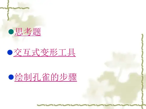 交互式变形工具课件