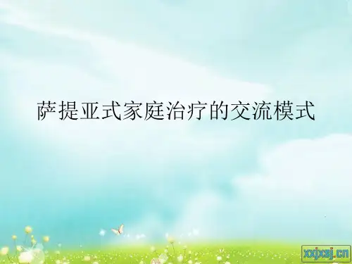 萨提亚家庭治疗