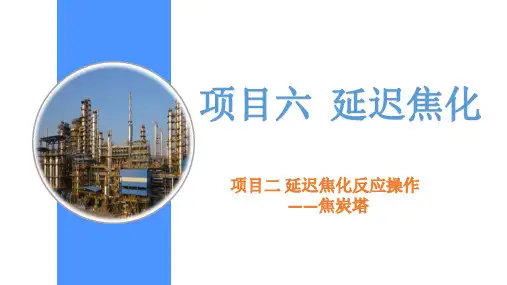 电子教案与课件：《石油加工生产技术》 06020215焦炭塔课件
