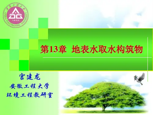 地表水取水构筑物