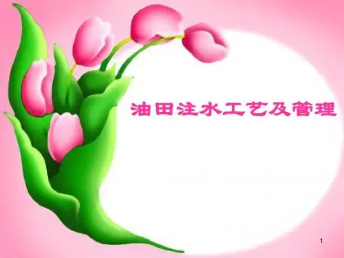 油田注水工艺及管理教材(PPT 70页)