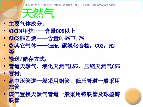 燃气管网漏气检测方法课件