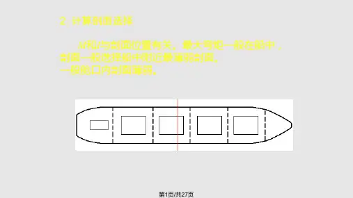 船舶结构与强度设计 第3章PPT课件