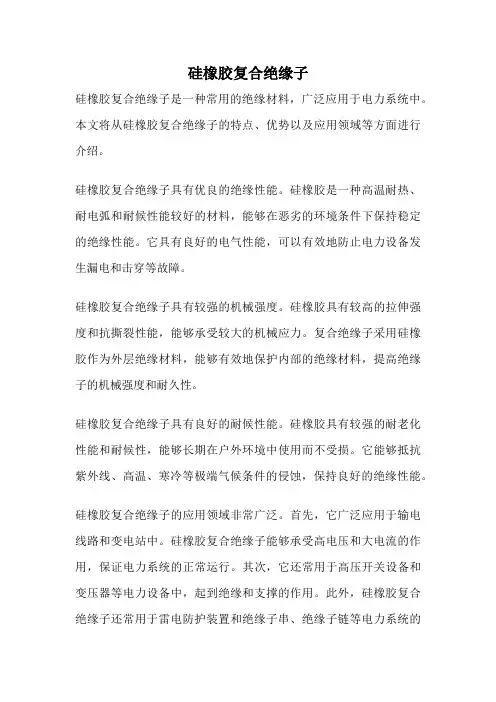 硅橡胶复合绝缘子