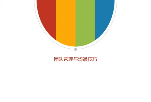 怎样带领好一个团队ppt课件