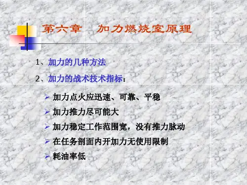 加力燃烧室原理
