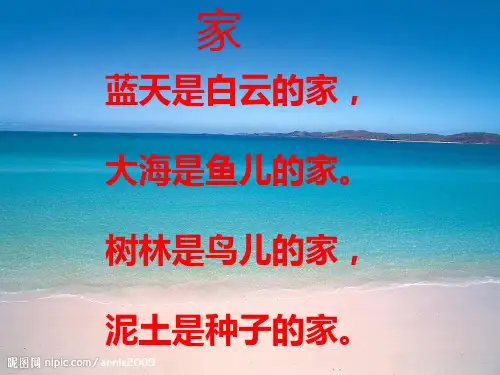 《浅水洼里的小鱼》PPT优秀课件