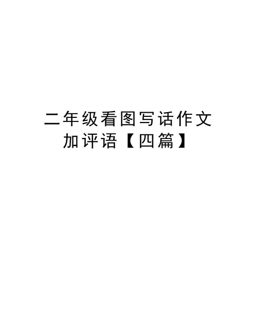 二年级看图写话作文加评语【四篇】教学文案