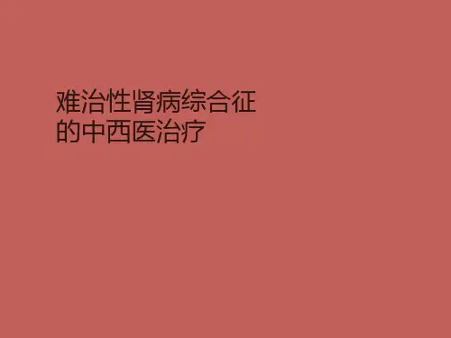RNS中西医结合治疗PPT课件