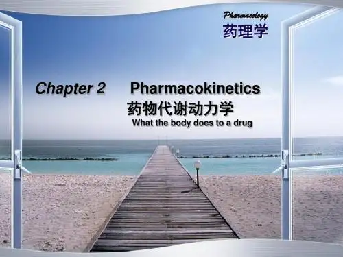 第2章 药物代谢动力学